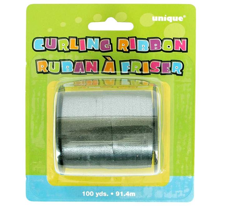 Black Curling Ribbon 100Yds