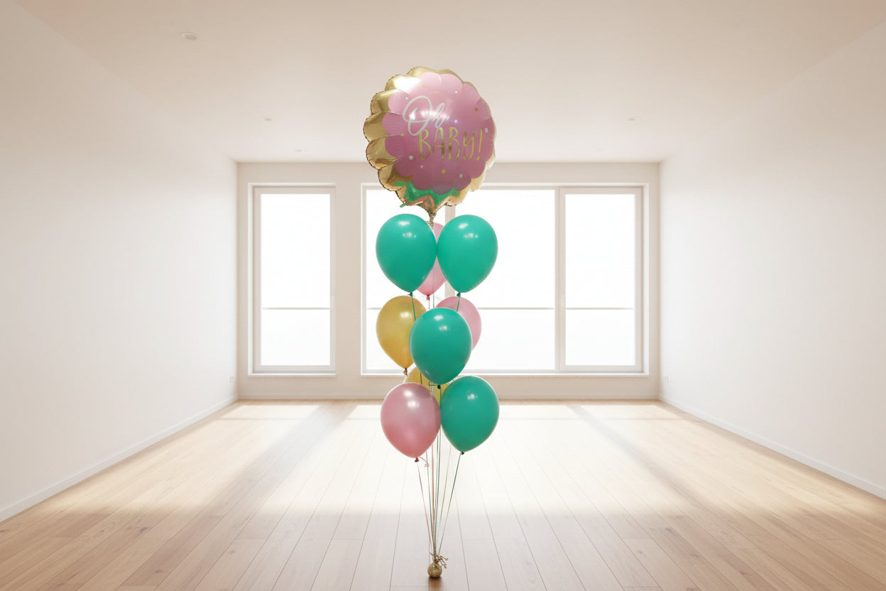 Oh Baby Balloon Bouquet – Balloons Shop London