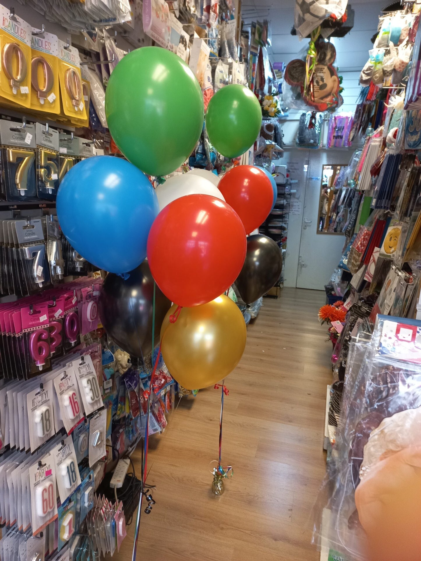 2* Latex Birthday Balloons Bouquet