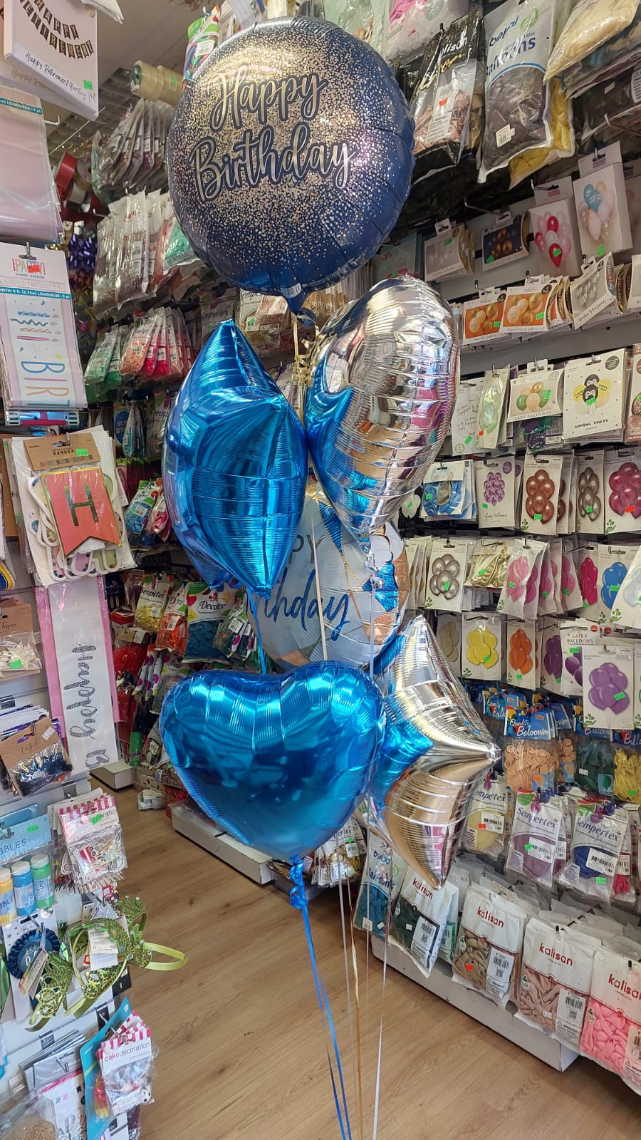 Happy Birthday Foil Balloon Bouquet – Balloons Shop London