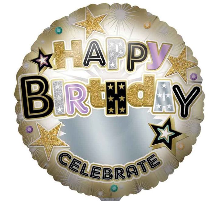 Open Personalised Jumbo Foil Balloon