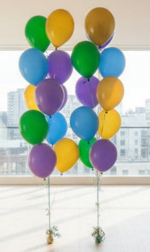 Multi Color Latex Balloons Bouquets