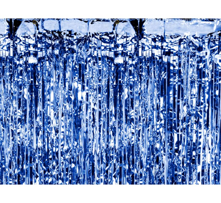 Blue Party Curtain 90x250cm