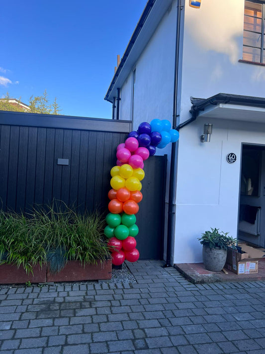 Half Arch (Multi Color Latex Balloons)