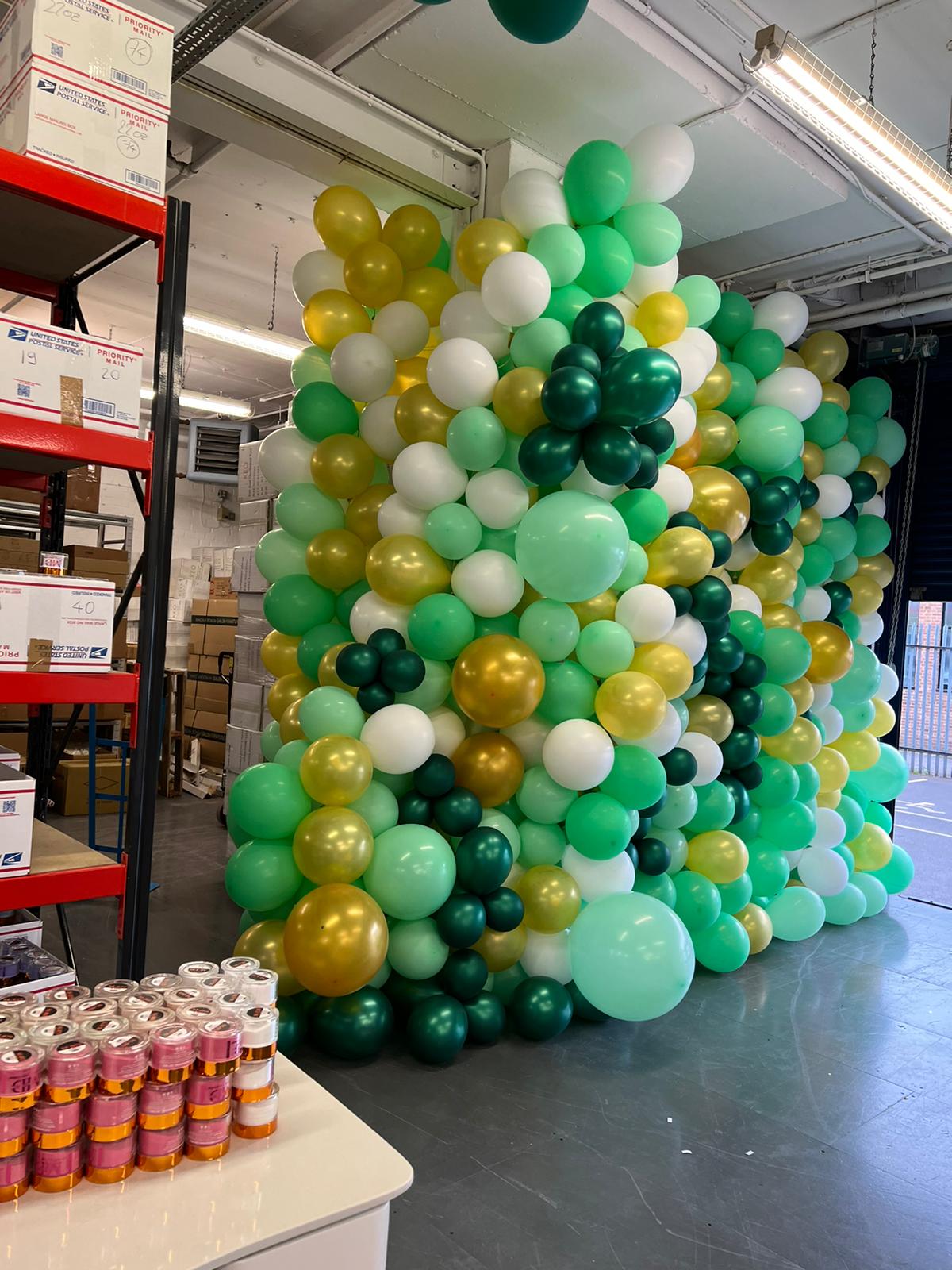 Colorful Balloons Wall