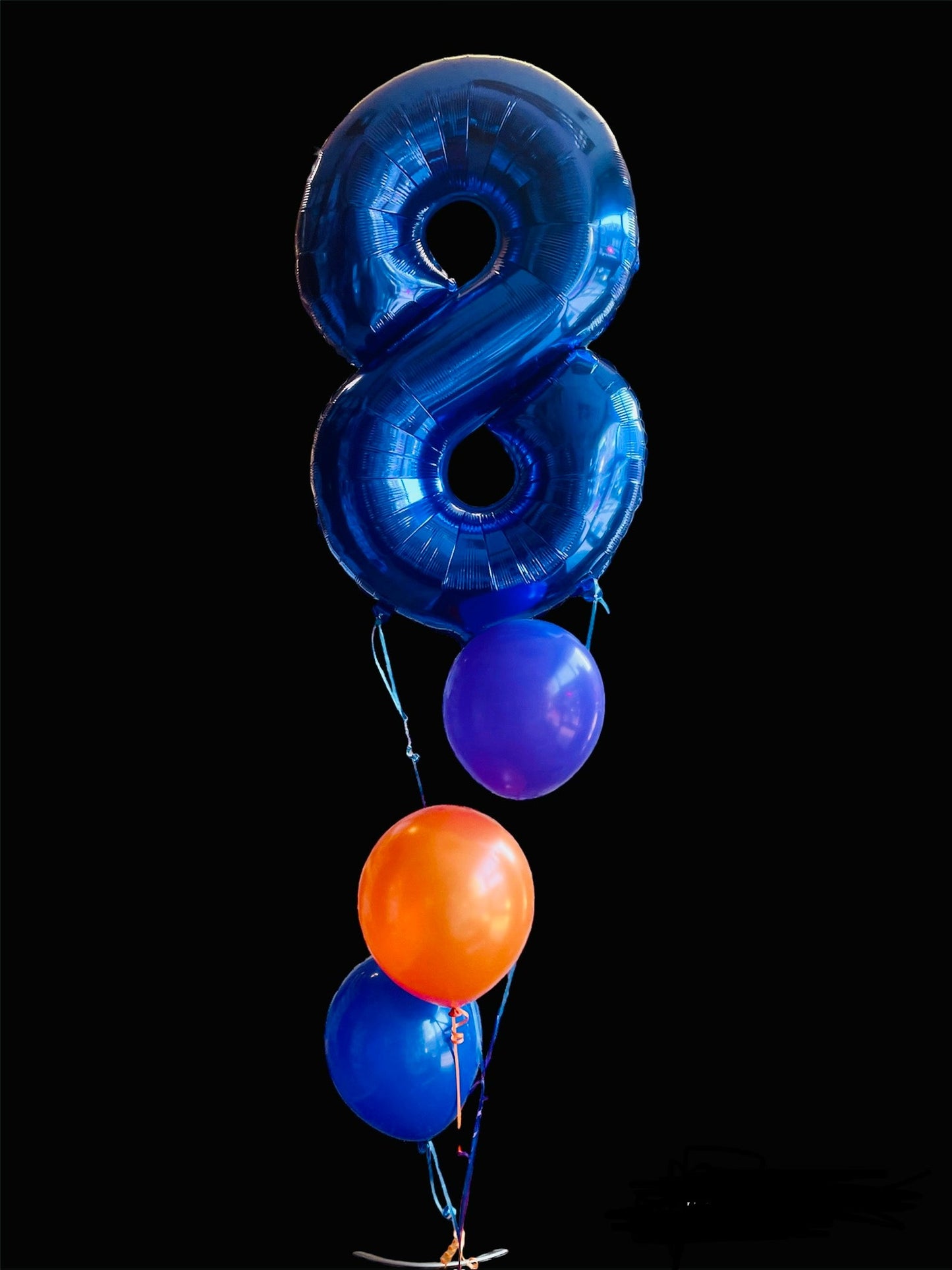Foil Number with Latex Balloons