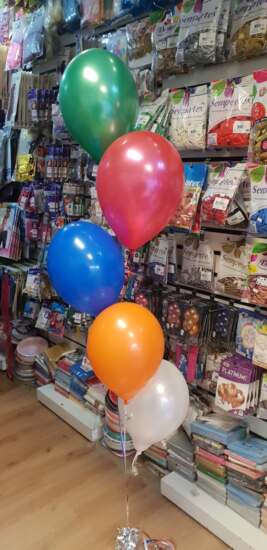 Bouquet of Rainbow Balloons