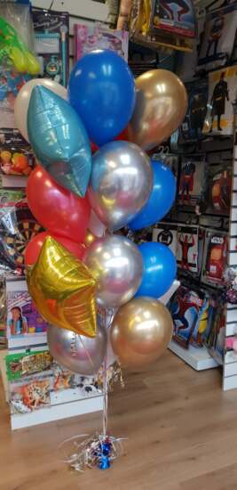 Balloon Bouquet with 18" Foil Star