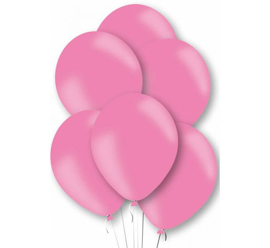 Metallic Pink 11" Latex Balloons (10 PCS) without Helium