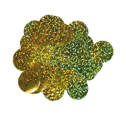 Holographic Gold Confetti