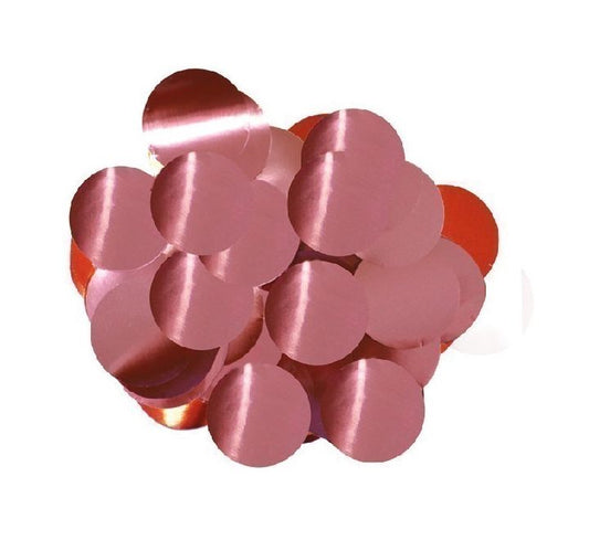 Metallic Light Pink Confetti