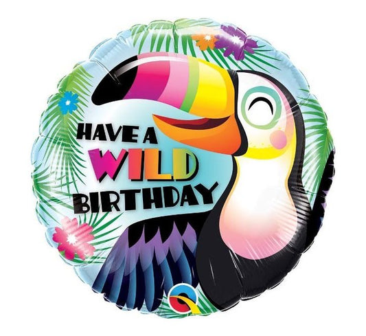Have A Wild Birthday Foil Balloon