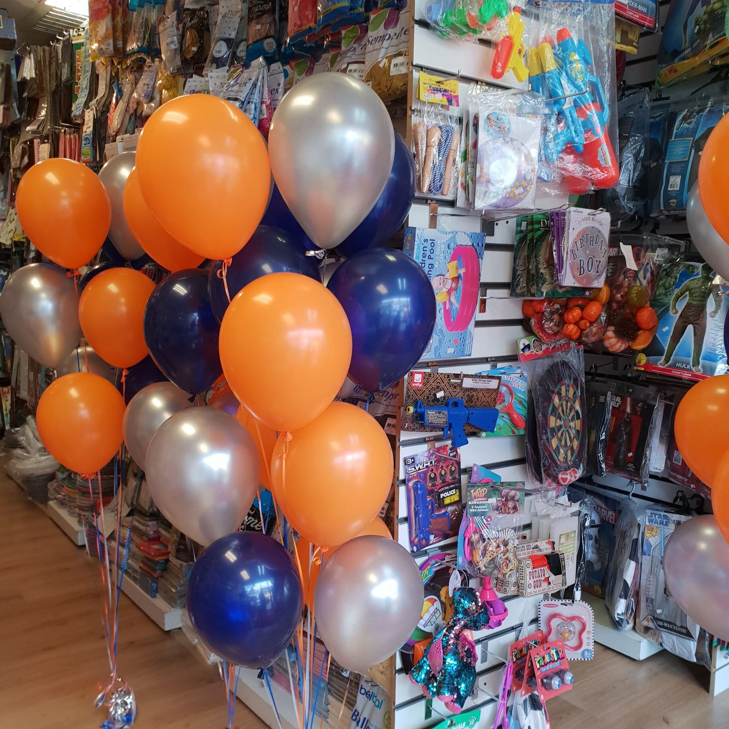 3* Latex Helium Birthday Balloons Bouquet