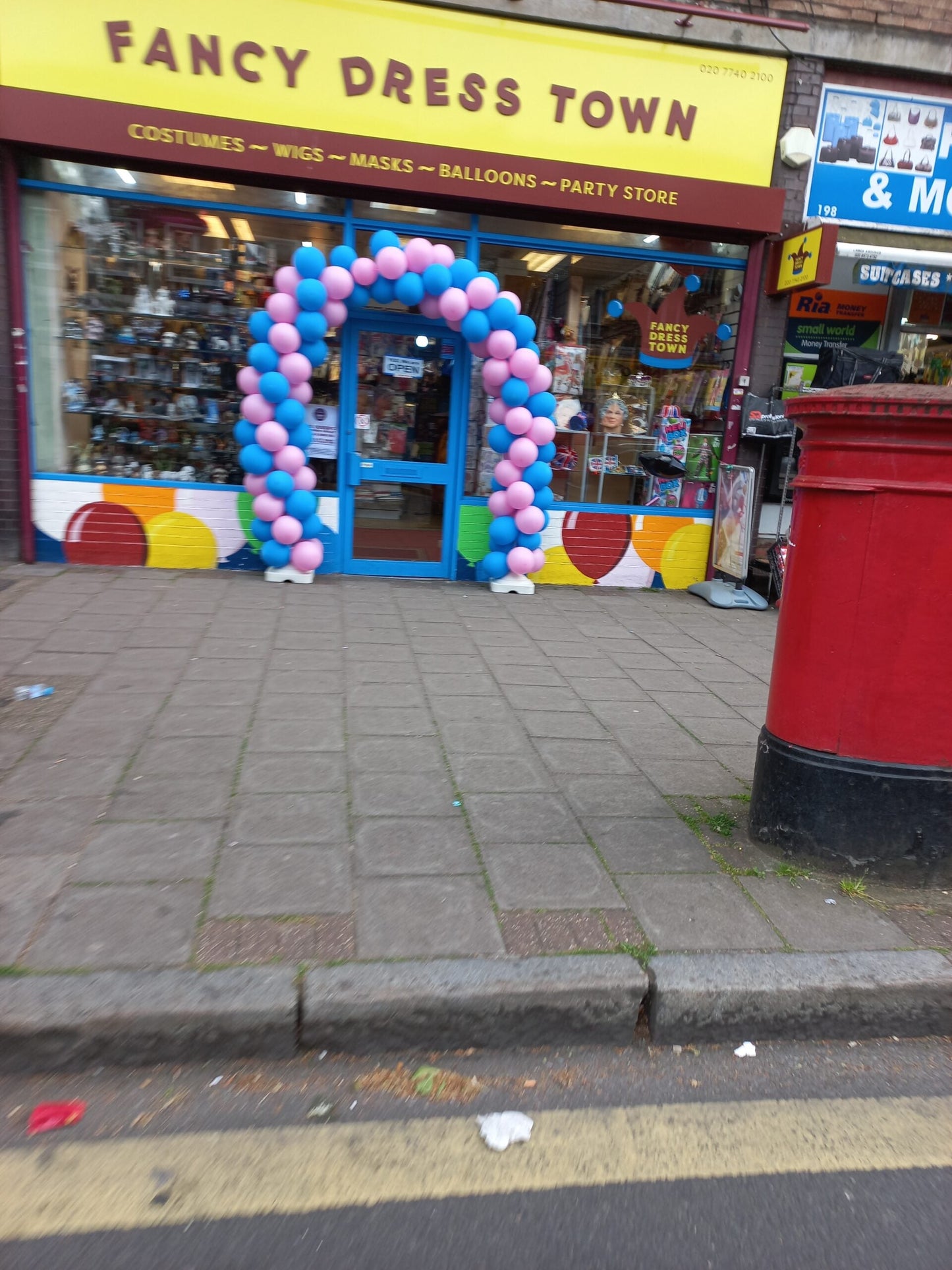 Latex Birthday Balloons Arch