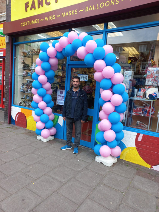Latex Birthday Balloons Arch