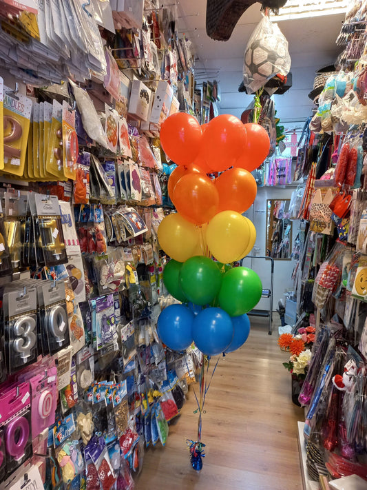 Mix Colours Latex Birthday Balloons Bouquet