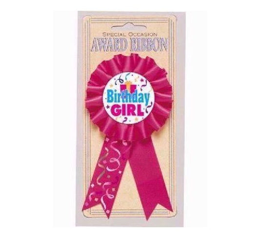 Birthday Girl Award Ribbon