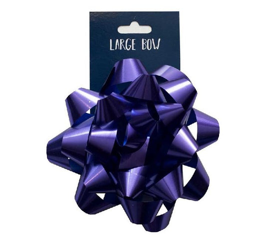 Blue Large Bow