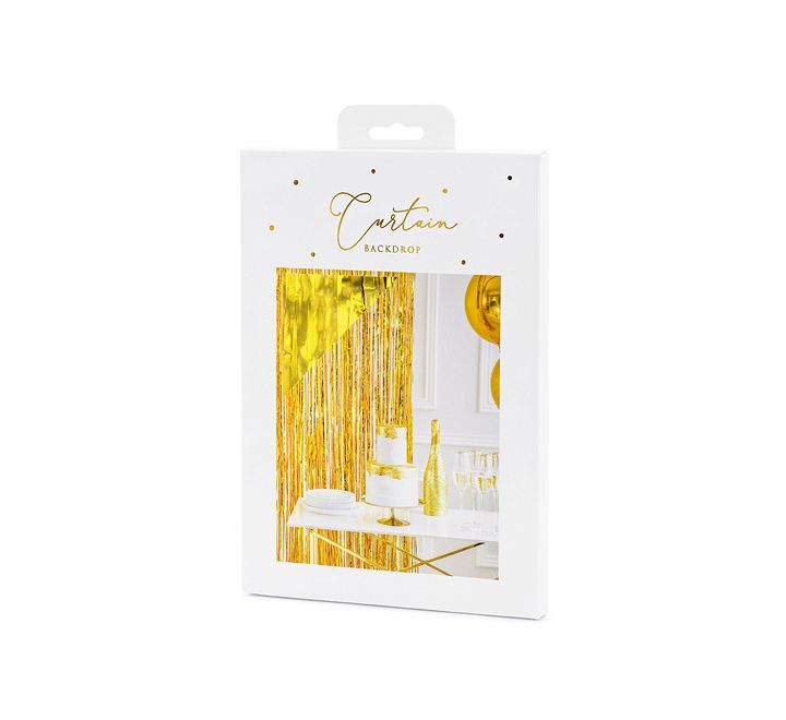 Gold Party Curtain 0.9x2.5m