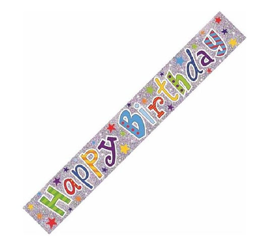 Happy Birthday Banner 9FT