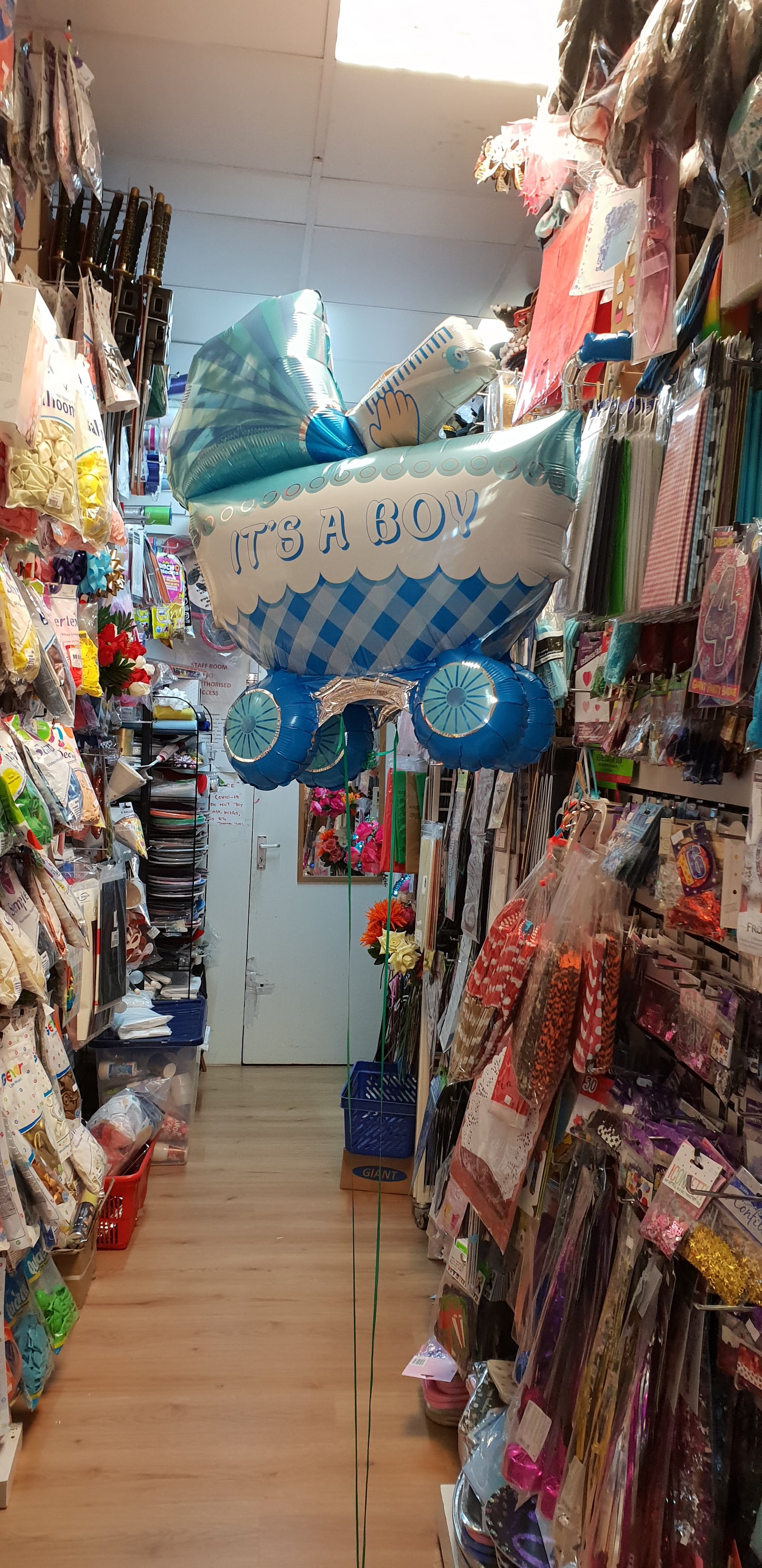 It's A Boy Foil Balloon