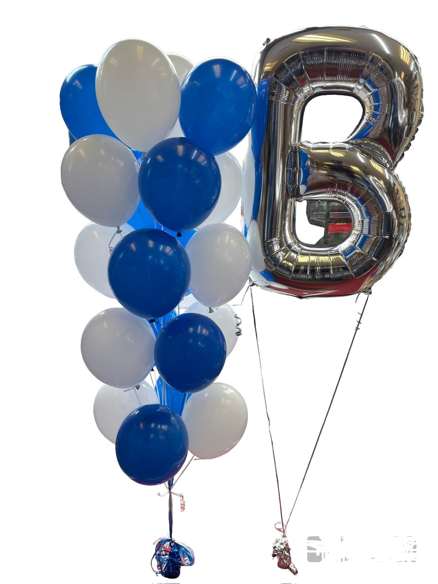 Foil Letter with Latex Balloons Bouquet