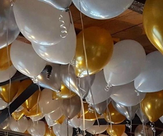 50 Helium Ceiling Balloons