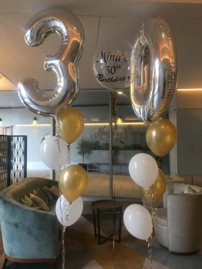 Personalised Bubble & Number Balloons