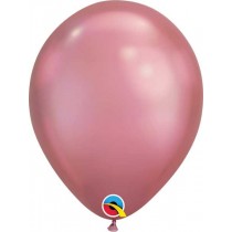 Chrome Mauve Latex Balloon