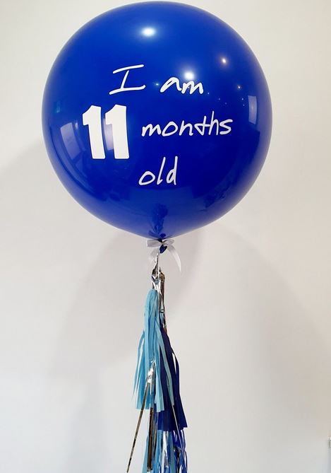 Personalised Blue Birthday Balloon
