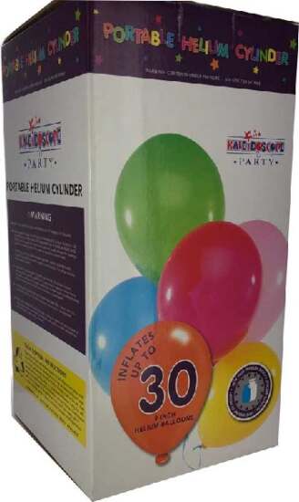 Small Disposable Helium Gas   30 * 9" Balloons